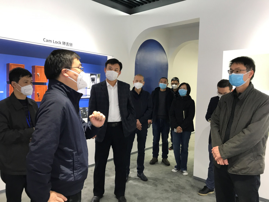 集美區領導來訪！美科防疫與復產工作獲肯定